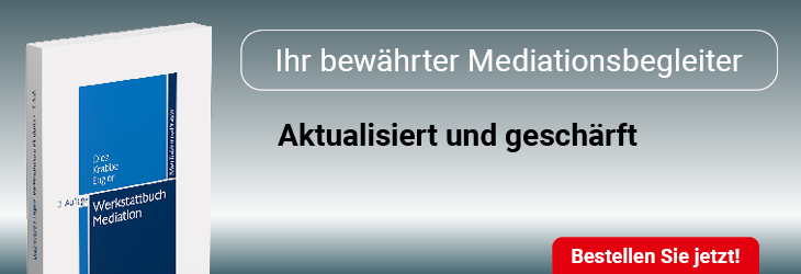 Werkstattbuch Mediation
